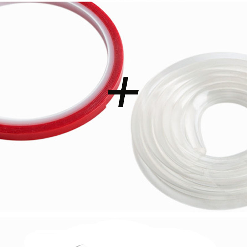 Baby Baby Bescherming Hoek Bescherming Strip Guards 1M Transparant Tafel Rand Meubels Hoekbeschermers Soft Pvc Bumper: 1M