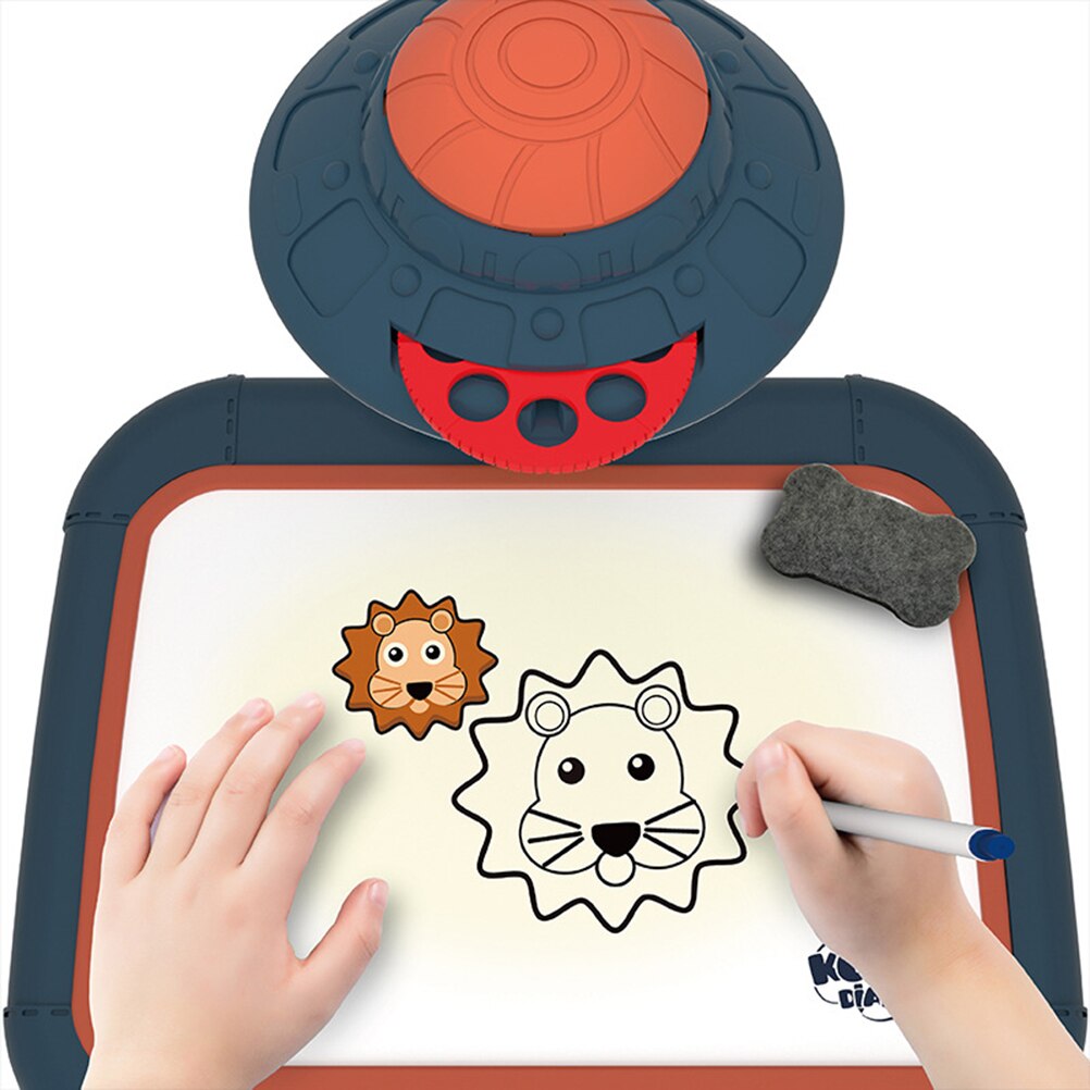 Kids Drawing Projector Table Toys Drawing Board Table with Light Educational Learning Paint Tool LED Painting Desk Toys for Kids