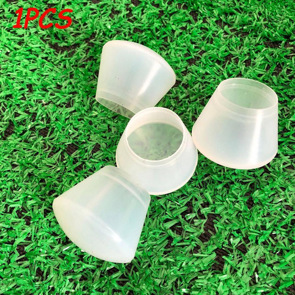 1pc Transparent White Tennis Racket Silicone Grips Outdoor Shockproof Tennis Back Sports Cover Racket Accessories Y3n1