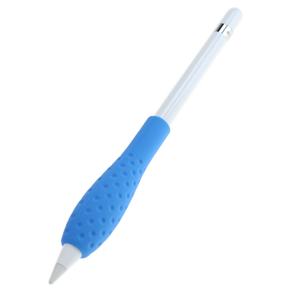 Case for Apple Pencil 1 &2th Generation Silicone Cover for IPad Tablet Touch Pen Stylus Short Sleeve Pouch: blue