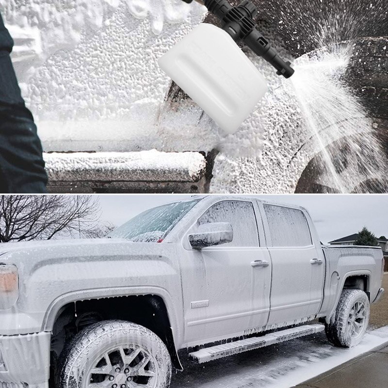 Hogedrukreiniger Zeep Schuim Spuit Foamer Verstelbare 750 Ml Voor Lavor Karcher NJ88