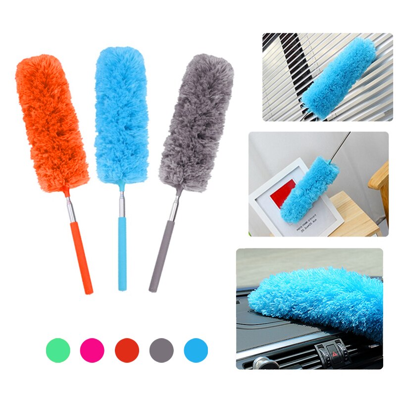 Praktisk blød mikrofiber duster børste støvrenser anti støv børste hjem air-condition bil møbler rengøring værktøj husholdning