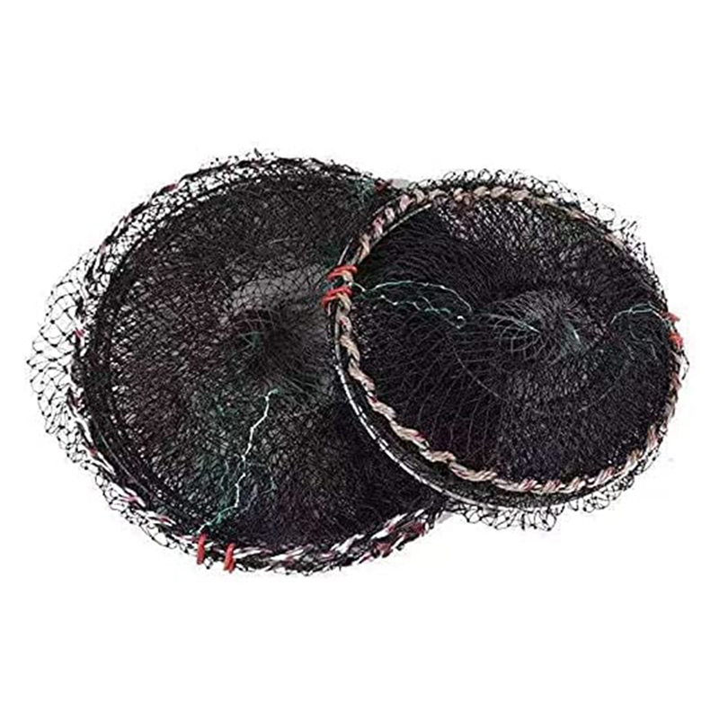 Fishing Bait Trap,Bait Crawfish Traps Spring Cage Portable Folded Cast Net Fishing Traps Net Fishing Accessories