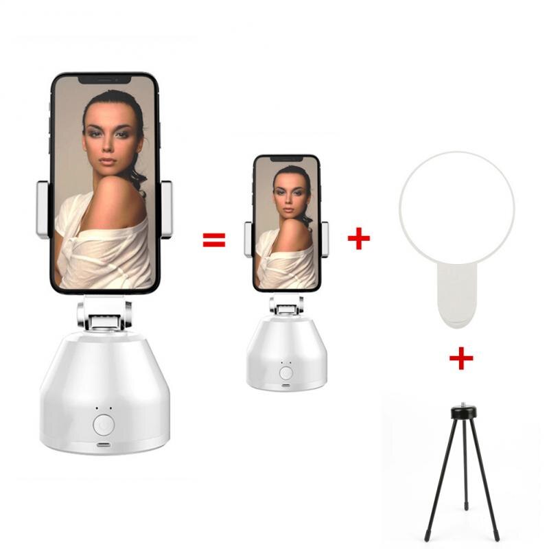 Smartphone Gimbal Stabilisator Auto Tracking Telefoon Houder 360 Rotatie Auto Gezicht Tracking Selfie Stick Compatibel Met Alle Telefoons: 08