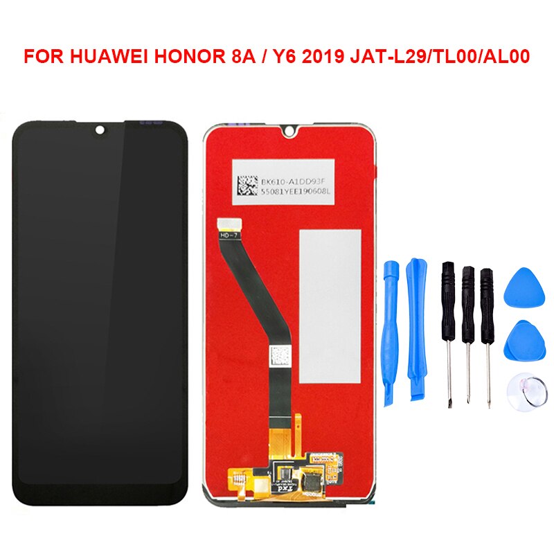 Pour Huawei Honor 8A 8C 8S LCD écran tactile numériseur assemblée sans cadre pièce de remplacement
