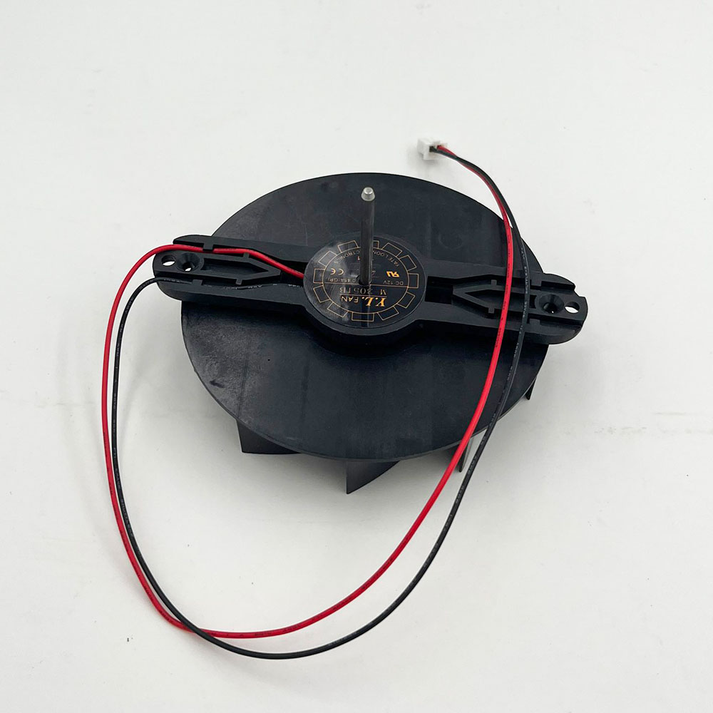 Für Yuelun M-3051B Auto Kühlschrank Fan 9225 12 V DC 0,45 A 2-draht Rund DC Fan Kühlschrank Lüfter M-305IB M3051B: Black
