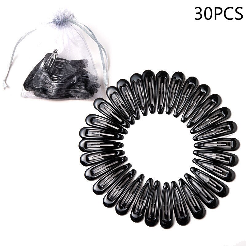 10/20/30/40Pcs Mode Haar Clips Voor Kinderen Kids Leuke Kleur Hairclip Haaraccessoires Leuke mode Baby Haarspeld -Vormige: C 30 PCS