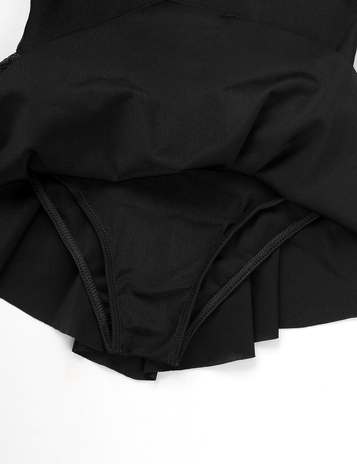 Kids Girls Gym Party Rhinestone Keyhole Back Figure Ice Skating Roller Skating Dancewear Ballet Dance Leotard Dress