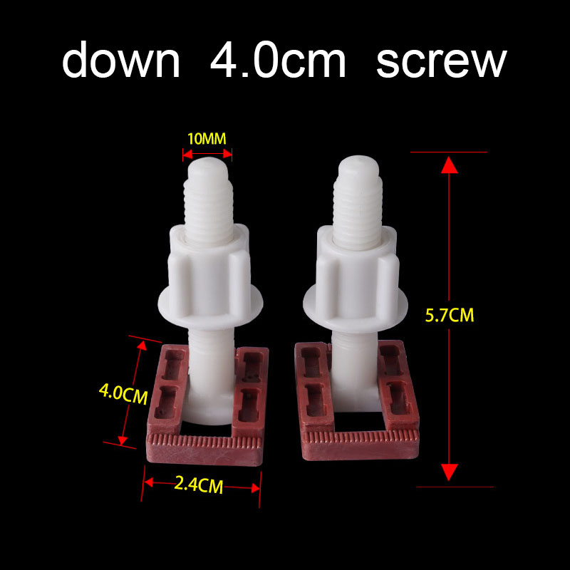 Bisagras para asiento de inodoro, montaje de taburete, tornillo de anclaje, accesorios universales de repuesto para inodoro, accesorios de accesorios de baño: Borgoña