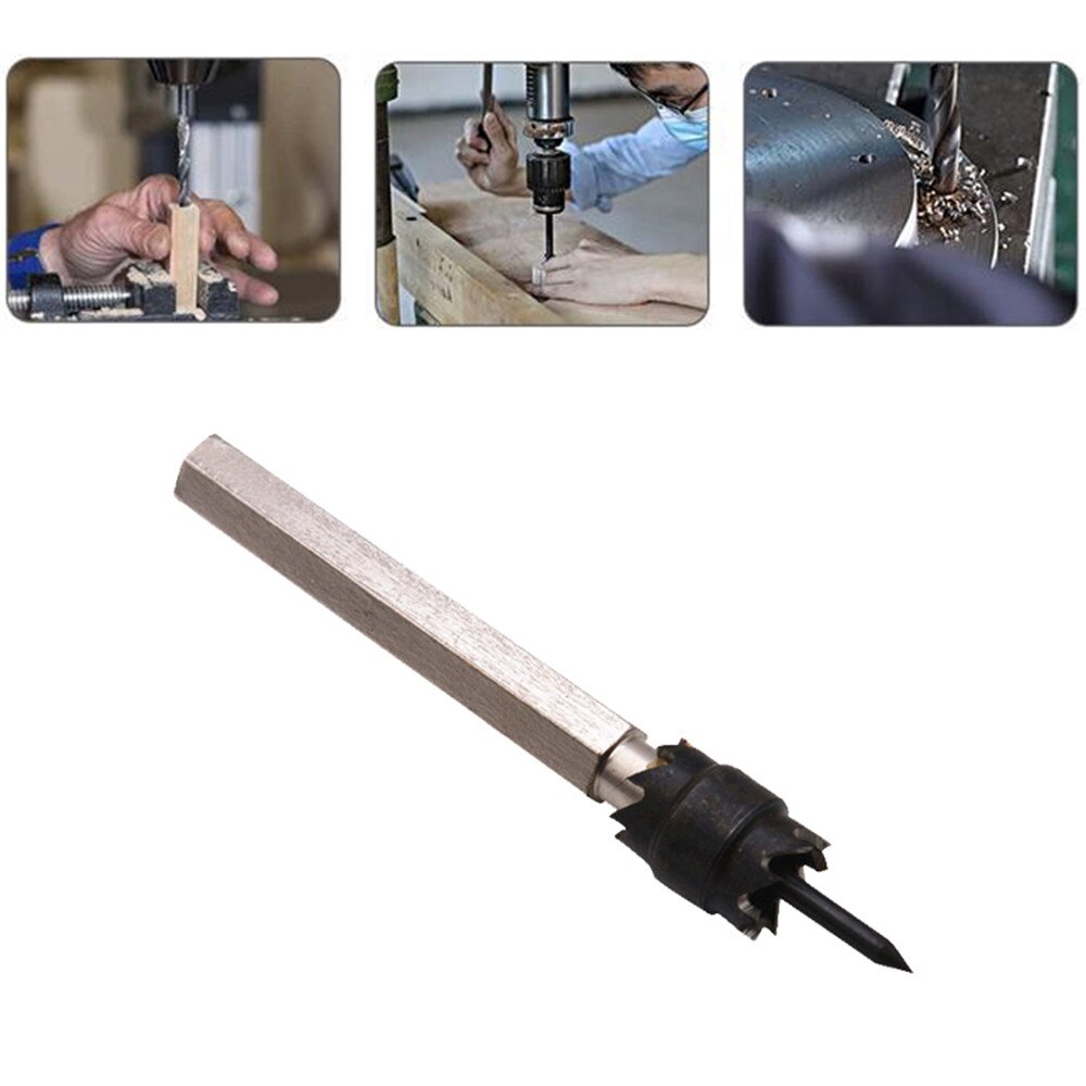 3/8 ''5/16 ''Puntlas Boor Cutter Double Side Carbide Getipt Roestvrij Metalen Gat Boor Centrum Voor tweemaal De Efficiëntie