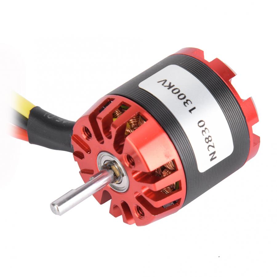 Externe Rotor Borstelloze Motor N2830 1300KV 250W Metalen Afstandsbediening Externe Rotor Borstelloze Motor voor A2212 4-as vliegtuigen