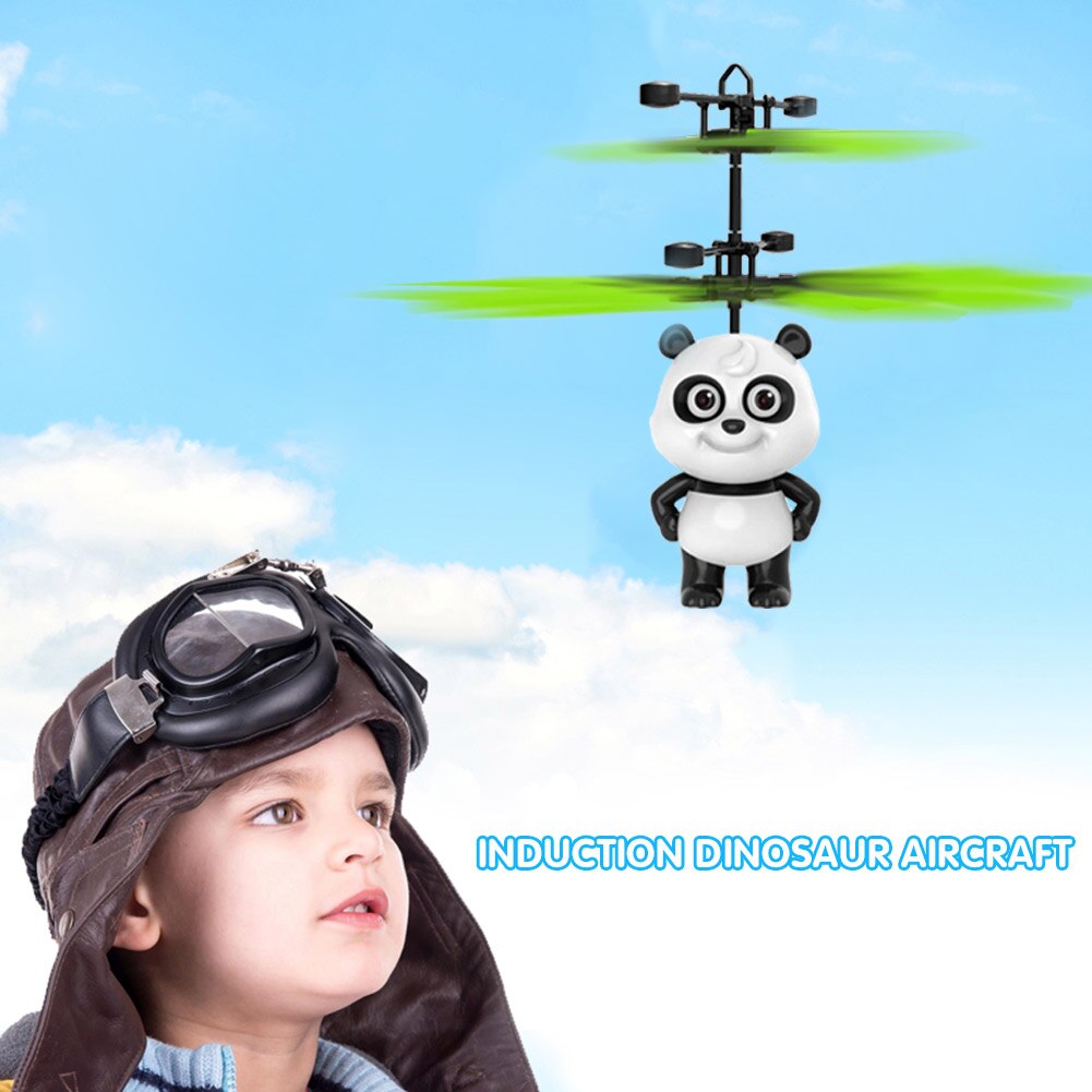 Vliegende Bal Lichtgevende Kid 'S Vlucht Ballen Elektronische Infrarood Inductie Vliegtuigen Afstandsbediening Speelgoed Mini Helicopter Kinderen