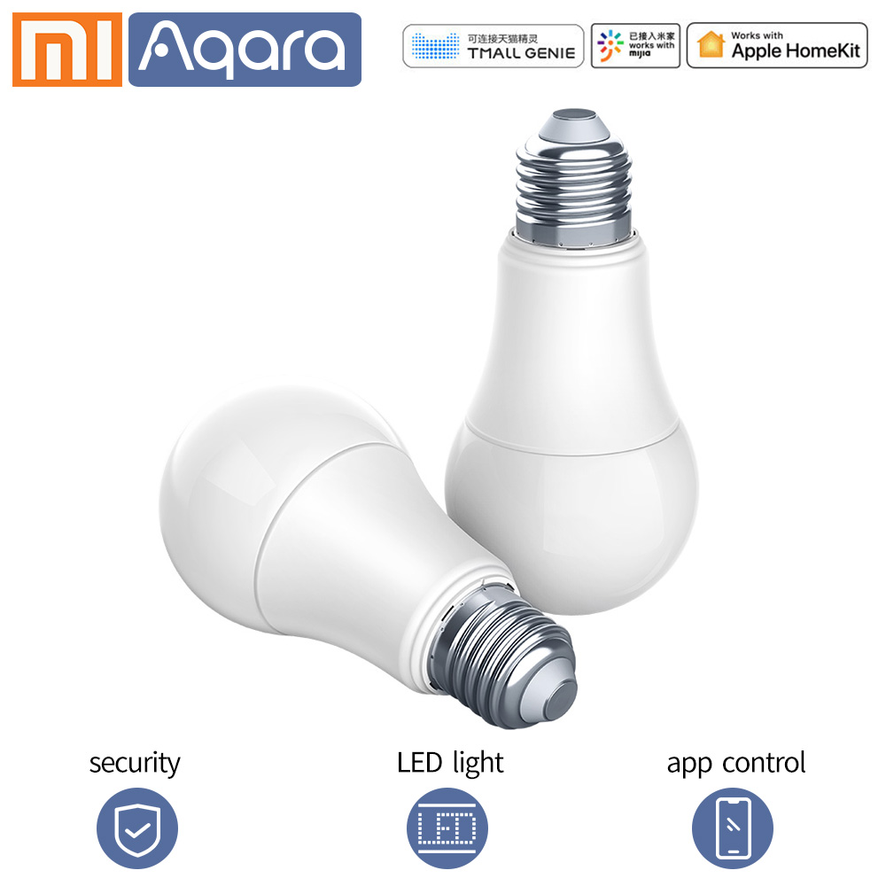 Xiaomi Aqara wifi thermostaat slimme lamp gordijn motor zigbee sensor Gateway Hub Slimme Schakelaar smart home systeem: LED Light Buld