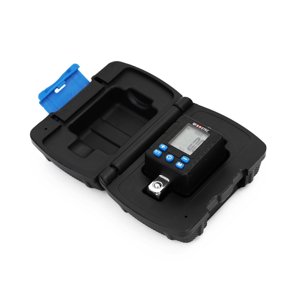 High Accuracy Universal Wrench Electronic Digital Torquemeter Adjustable Torque Meter Adapter Display Large Screen