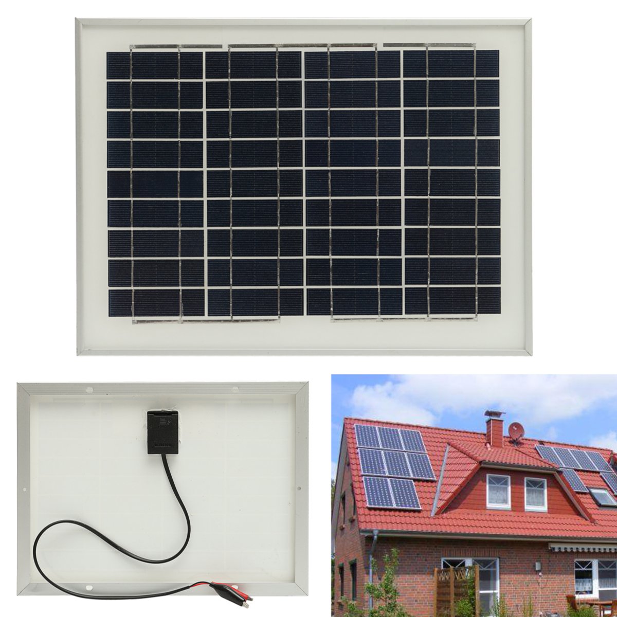 18V Solar-Powered Panel 10W 1550 L/H Water Pump Garden Pool Pond Submersible Aquarium Fountain Standing Water Pump Kit Garden