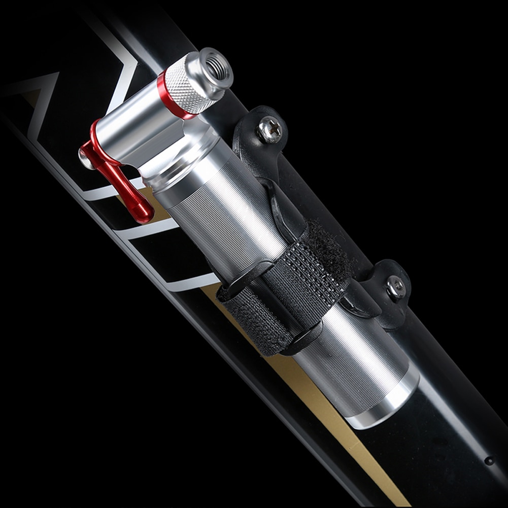 Mini Tragbaren Hochfeste Luftpumpe Bike Inflator Super Leichte MTB Rennrad Radfahren Pumpe Fahrrad Zubehör NEUE CO2 pumpe