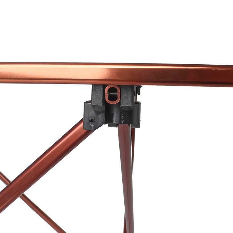 Big Outdoor Folding Table Aluminum Alloy Light Barbecue Portable Picnic Recreational Self-driving Camping Plate 68x48x40cm