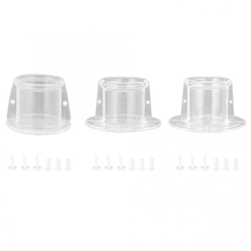 Vogel Acryl Buis Kraag Voor Ernstige Papegaai Veren Plukken Nekband Beperkt Hals Beweging Voor Ara Kaketoe Afrikaanse Grijs