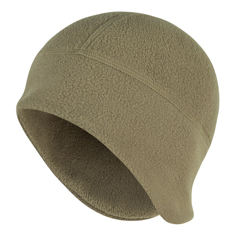Winter Riding Outdoor Warm Hat Grain Fleece Earmuffs Windproof and Cold-proof Baotou Hat Inner Lining Hat Bicycle Hat MX0041: Army Green