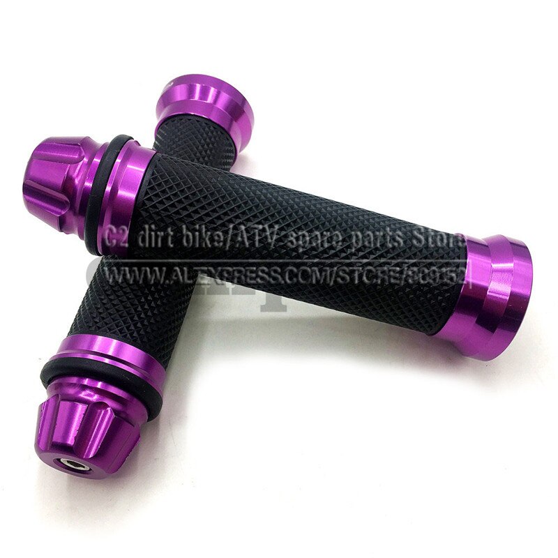 Motorcycle grips hand rubber pedal biker scooter handlebar modified throttle turn Grip Settle Handle Grips