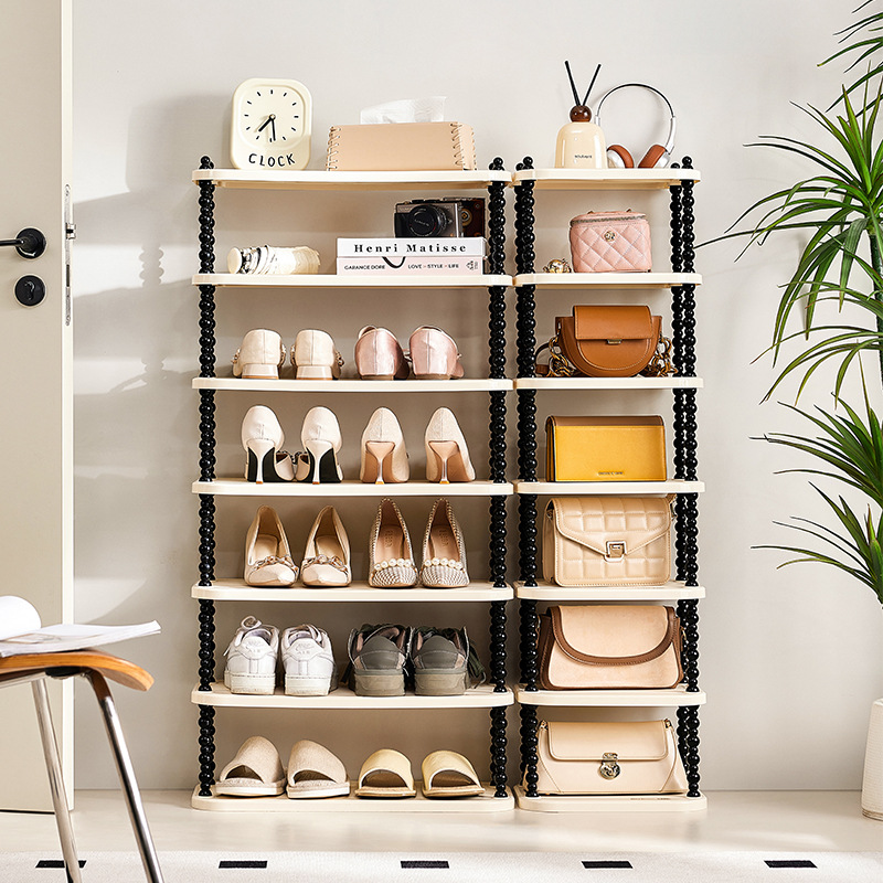 Einfaches Schuhregal bin Eingang, Zuhause, kleines Miethaus, Schlafsaal, Schuhschrank, robust und langlebig, mehrschichtiges Schuhregal