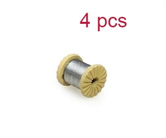 4 st diy 1:87 modell tåg ho skala simulering kabel tråd transport sand bord scen station tillbehör: Liten kabel a