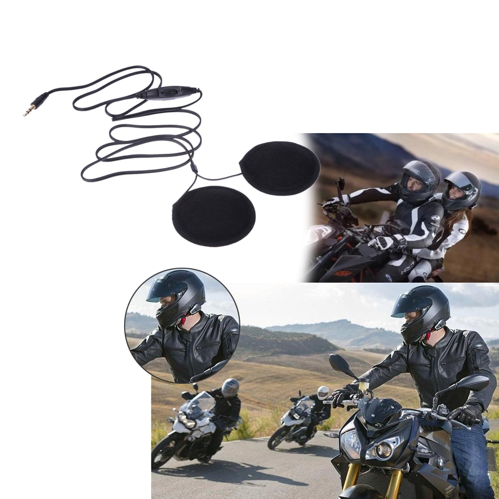 Enceinte pour casque de moto, MP3, CD, Radio, écouteurs