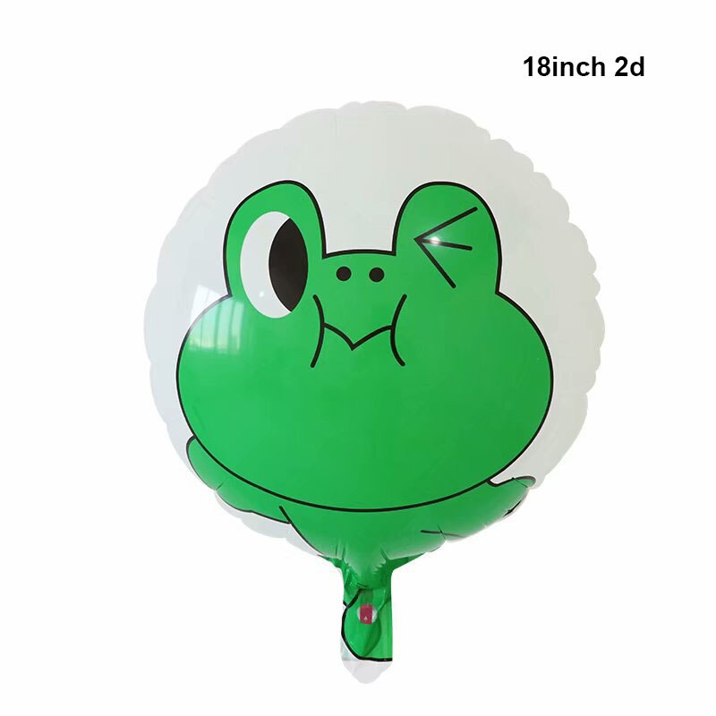 Frog Party Decor Air Balloon Green Balloon Kit Walking Frog Foil Balloons for Kids Birthday Insect Animal Themed Party Supplies: Auburn