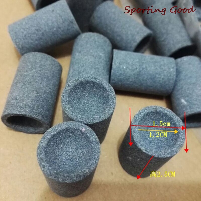 Round Dart Sharpener Dart Accessories Sand Stone Brokers For Steel Tip Point Needle Darts Sharpening Stone 1 PCS