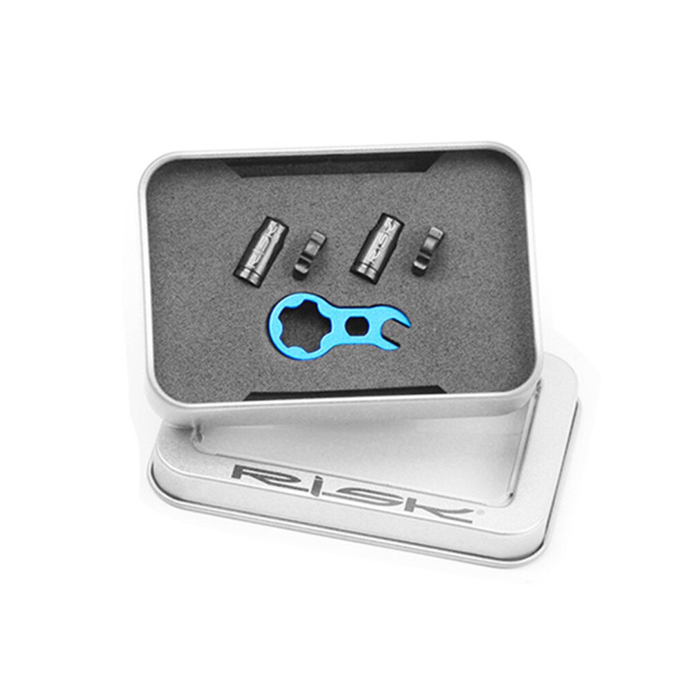 Fiets Ventieldopje Titanium Legering Racefiets Amerikaanse/Frans Ventiel Bedekt Protector Tyre Stofdicht Moer Cover Fietsen Accessoires