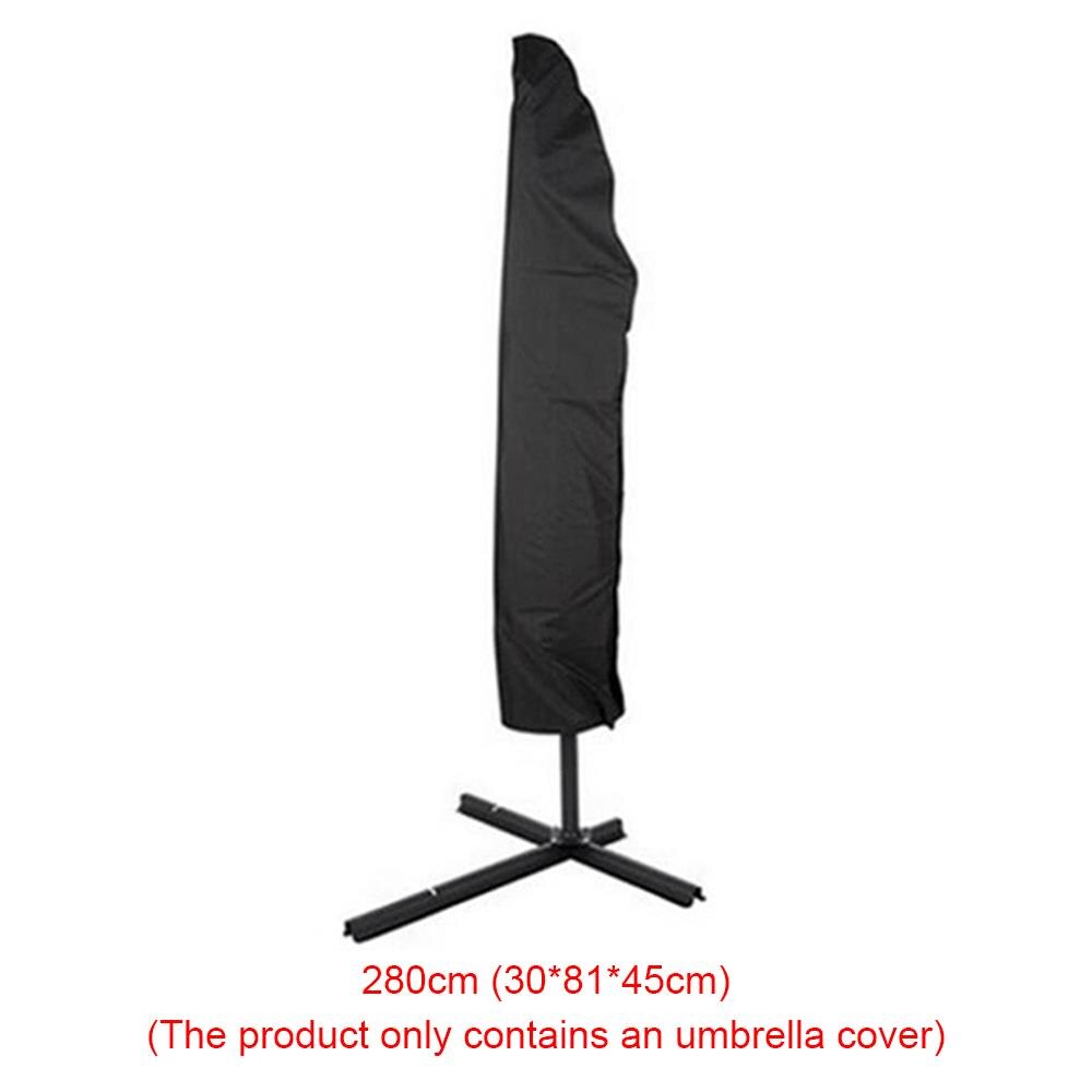 Large Parasol Cover Sunshade Umbrella Cover Parasol Umbrella Cover Banana Umbrella Cover 280Cm /265Cm /205Cm 210D Oxford Cloth: 280CM