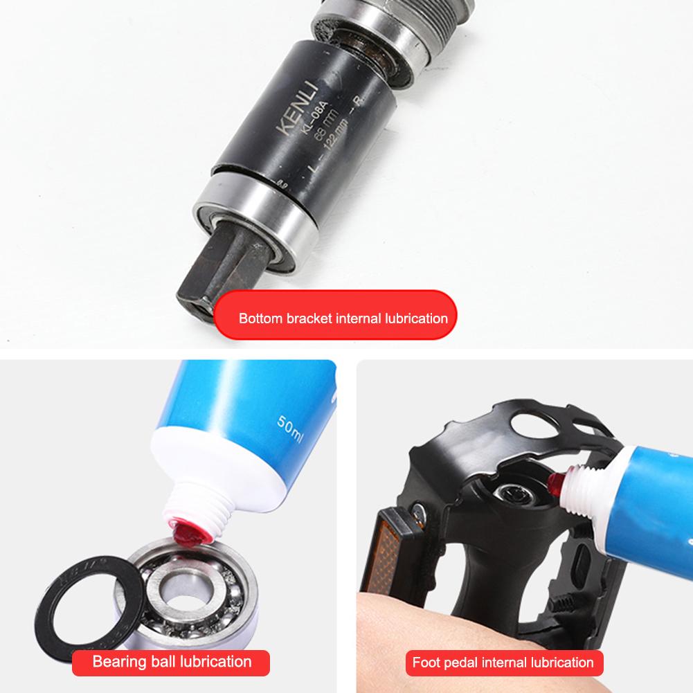 50ml Road Bike Hub Bearing Grease For Bicycle Bottom Bracket Grease Bearing Lubricating Oil Bike Accessory Bicycle Repair Tools