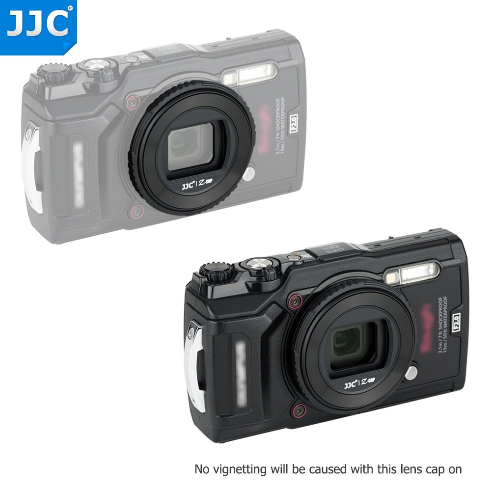 JJC-Tapa de lente para cámara de LB-T01, accesorio Protector de lente para Olympus tg6, tg5, tg4, tg3, tg2, tg1, TG-6, TG-5, TG-4