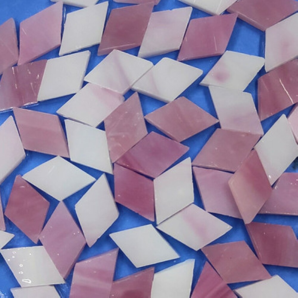 Xugar Diamond Mosaic Tiles DIY Self-adhesive Hobby Crafts Materials 50g Glass Mosaic Stones Home Part Decoration Children