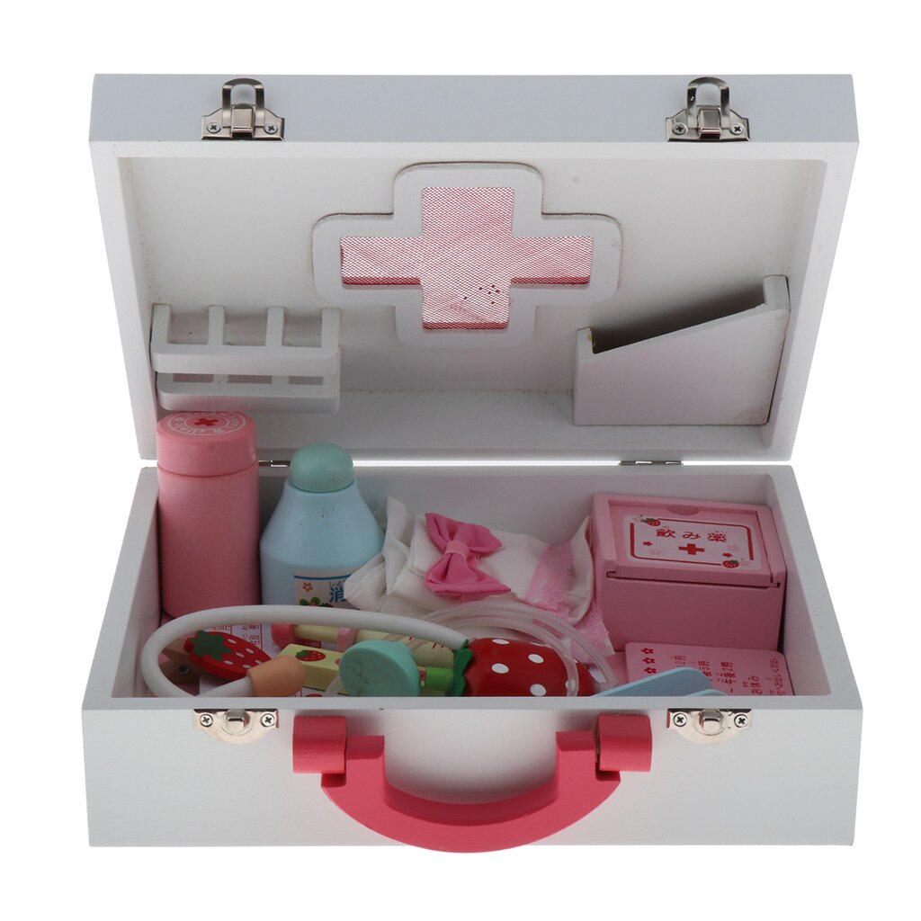 Kids Pretend Play Doctor Kit Roleplay Costume Birthday for Kids