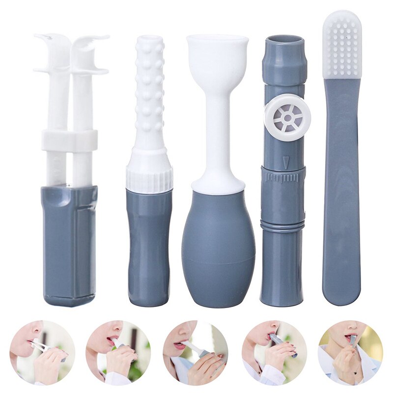 Lips Tongue Muscle Perceiving Trainer Recovery Oral Mouth Muscle Trainer Massager Brush Care Oral Perceiving Training Disability