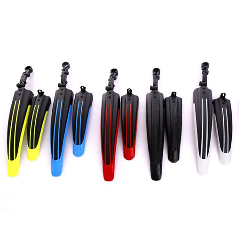 2pcs Mountain Bike Bicycle Cycling Road Tire Front Rear Mudguard Fender Set Mud Guard