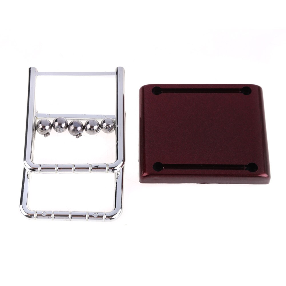 Newtons Cradle Steel Balance Ball Physics Science Pendulum Decoration Craft Early Fun Development Educational Desk Toys