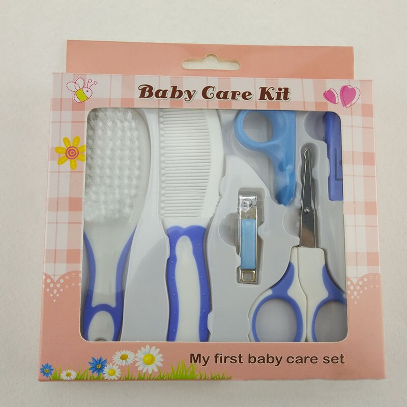 10 Stks/set Baby Nail Trimmer Gezondheidszorg Kit Gezondheidszorg Kit Draagbare Pasgeboren Baby Grooming Kit Nagelknipper Veiligheid Zorg Set: TF118 6PCS