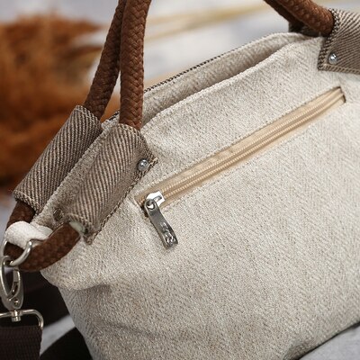 Mode Nationale String Applicaties Vrouwen Winkelen Handtassen! Lady Multi-Gebruik Hasp Schouder & Crossbody Tassen Alle-Wedstrijd Canvas Tassen