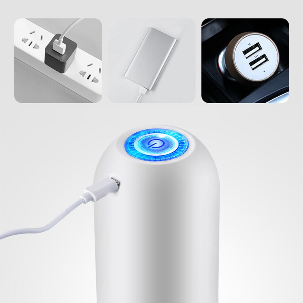 Automatic Water Dispenser Bottled Water LED Wireless Water Dispenser Electric Water Pressure Water Dispenser USB Household