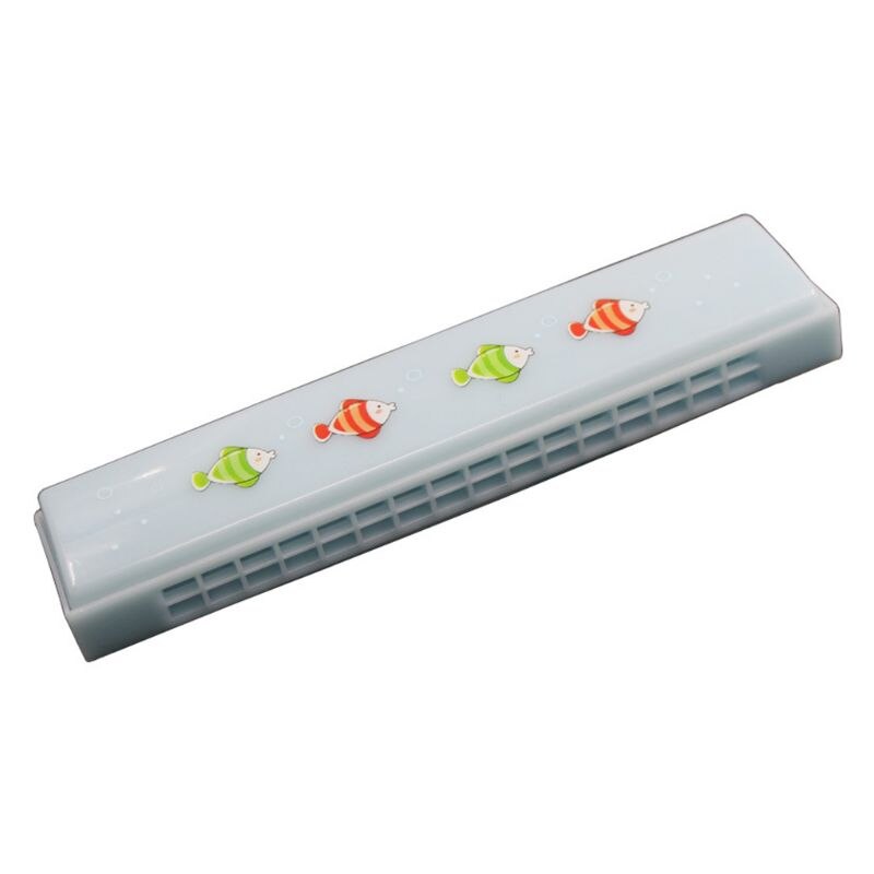 Dibujos Animados 16 agujeros Luminous Harmonica niños boca órgano con caja para chico: 8