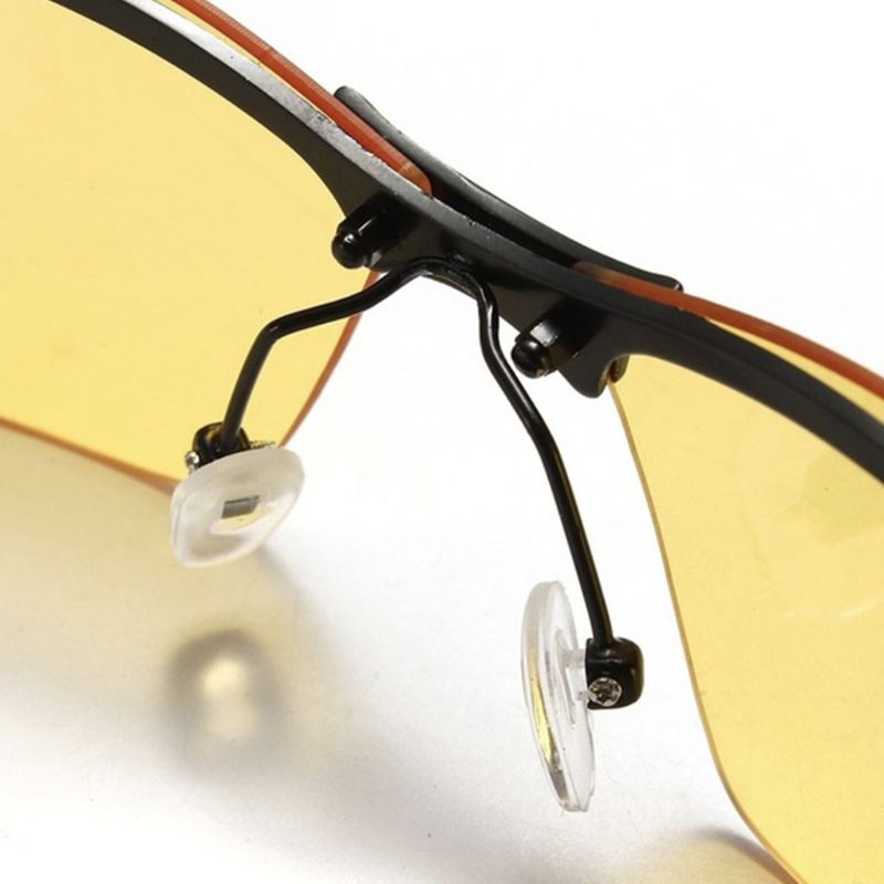 Mænd polariserede kørselsbriller beskyttelsesbriller reducerer blænding nattesyn briller