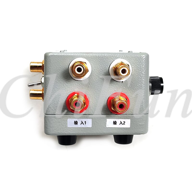 balance controller Left and right volume controller RCA input RCA output