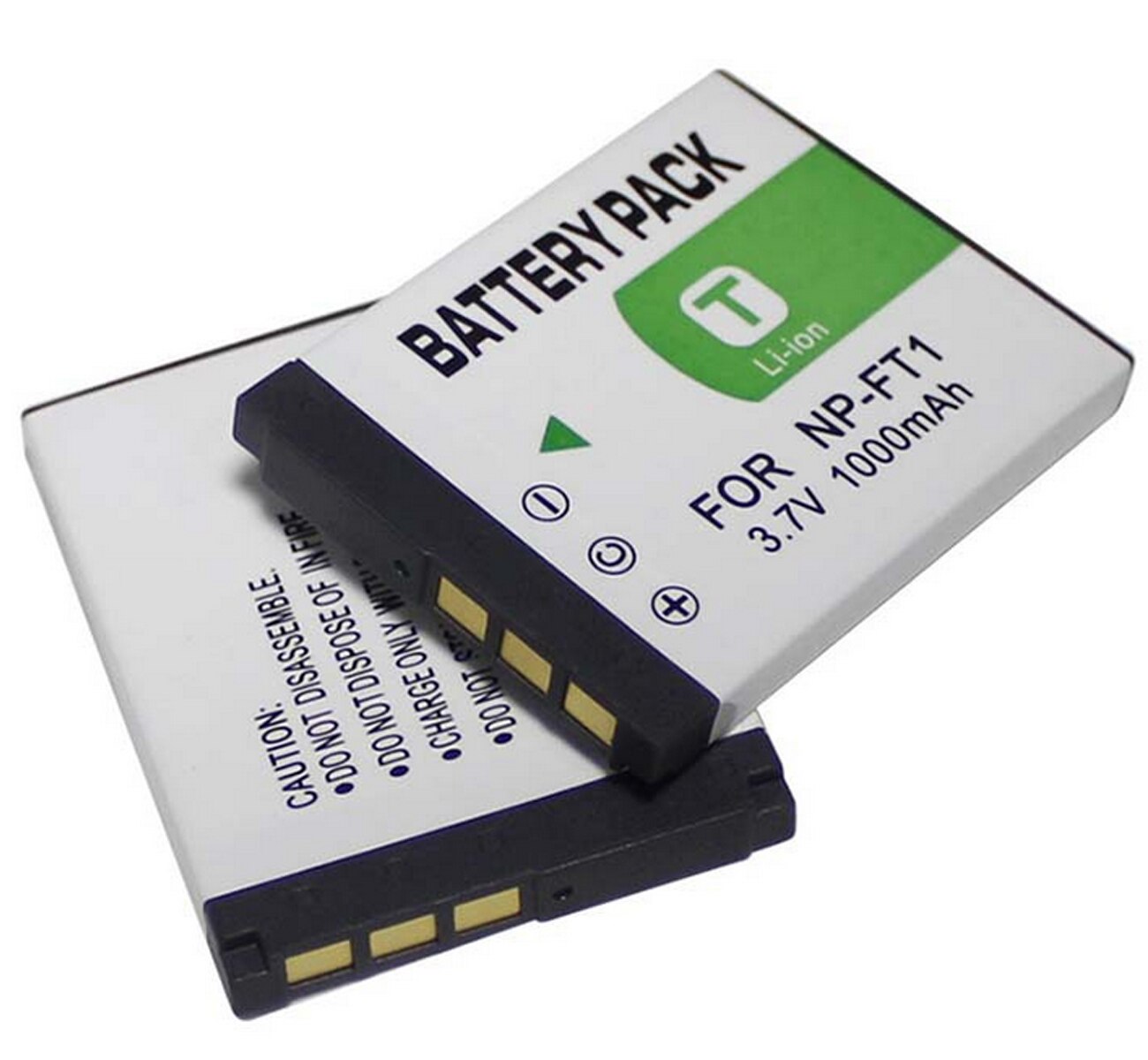 Battery Pack for Sony Cyber-shot DSC-L1, DSC-M1, DSC-M2, DSC-T1, DSC-T3, DSC-T5, DSC-T9, DSC-T10, DSC-T11,DSC-T33 Digital Camera: 2 PCS Battery