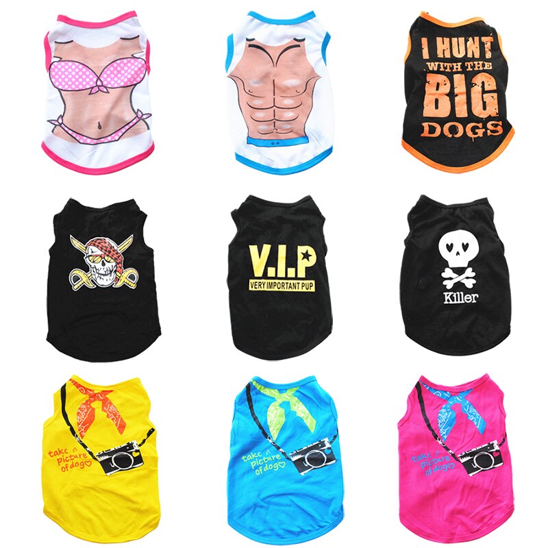 Sphynx-ropa de verano para mascotas, 100% algodón, chaleco con estampado fresco y transpirable, pijamas para gatos y cachorros