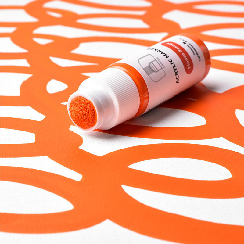 Marcadores de colores Jumbo Graffiti, punta de fieltro Jumbo, marcadores de pintura acrílica para pintura en roca, piedra, cerámica, vidrio, madera, lienzo, 18mm