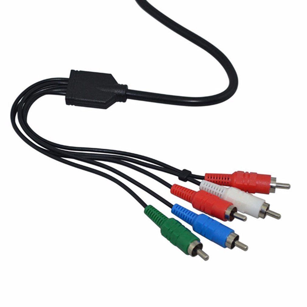 1 Pcs Component Hd Tv Rca Av Hookup Connection Cable Cord Lead Stereo Converter Component Plastic Av Cable