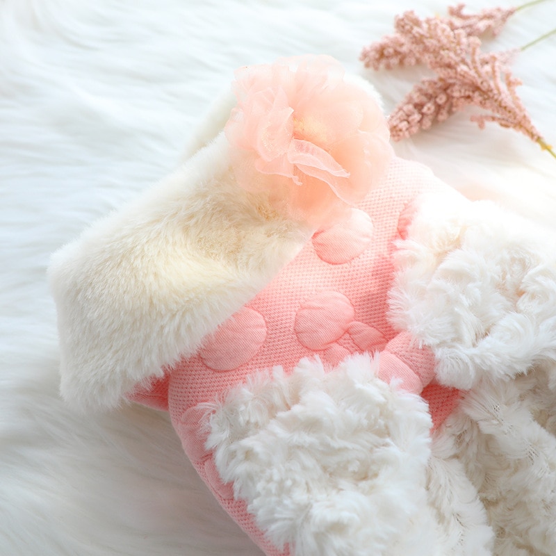 Winter Kat Hond Tutu Rok Chihuahua Yorkshire Pommeren Shih Tzu Maltezer Bichon Poedel Kleine Hond Kleding Jurk Huisdier Kleding