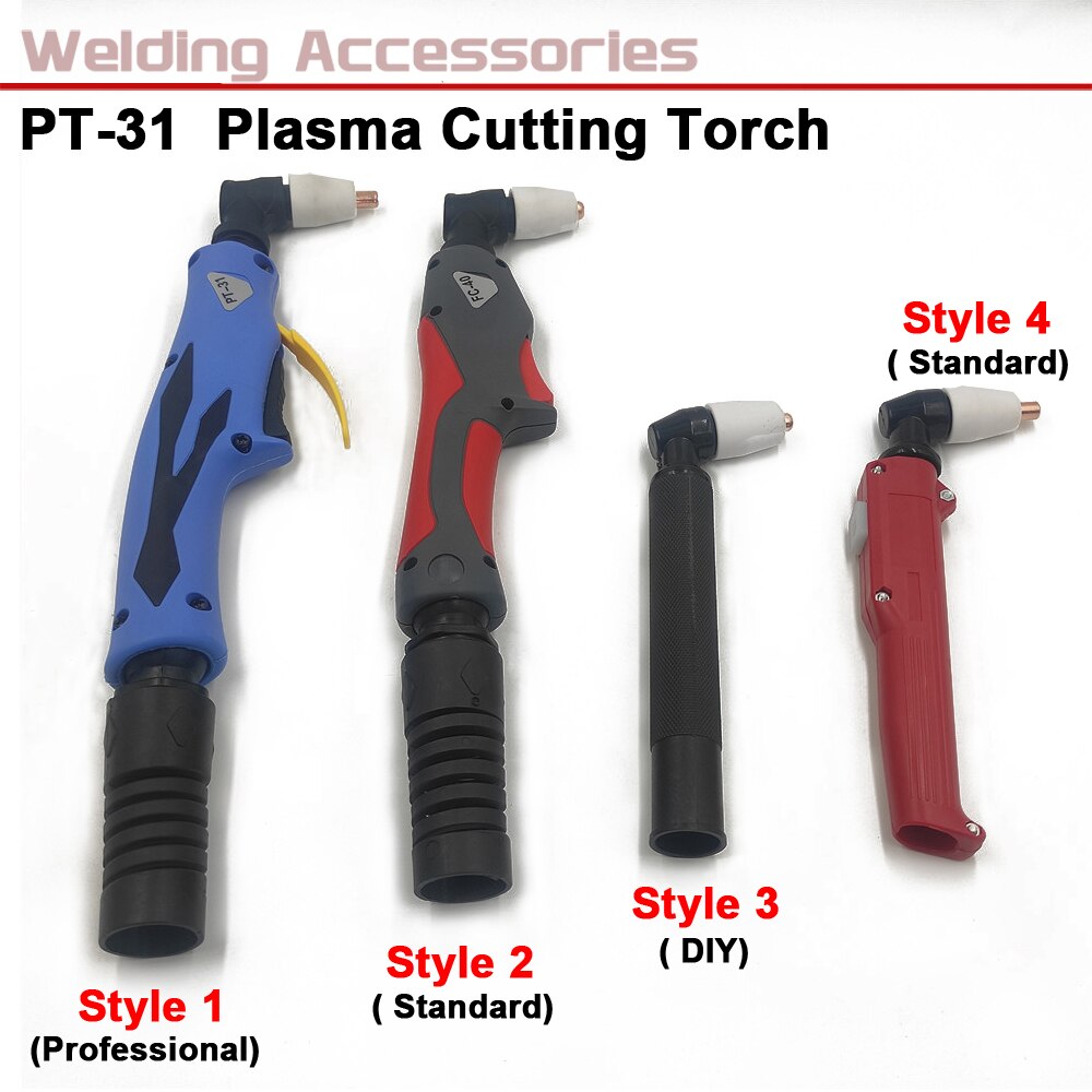 PT31 HF Plasma Cutting Torch PT-31 Torch Inverter Metal Cutter For 30-50A Air Cooled Plasma Cutting Machine